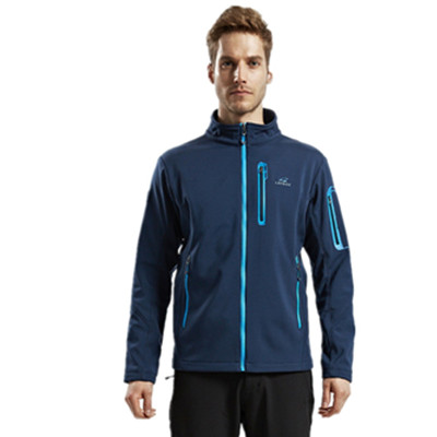 防风保暖！LAYNOS雷诺斯男式软壳冲锋衣130A180A