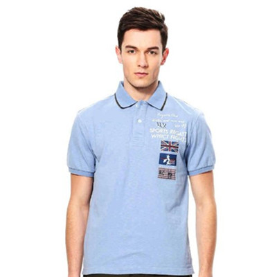 休闲百搭！Regatta Club男式短袖翻领T恤R312229