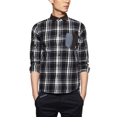 经典款！izzue男式梭织休闲上衣IZXSTFN8859