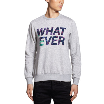 字母印花！izzue男式针织衫IZXSWHN3714