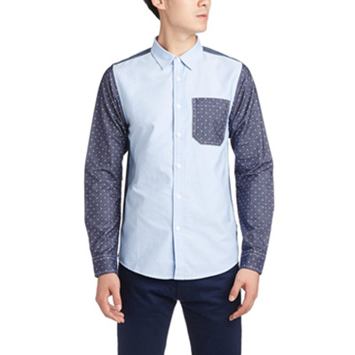 波点款！izzue男式衬衫IZXSTJN8985XX
