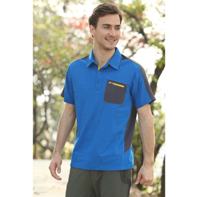 户外必备！cableset索定男式户外立领短袖16219