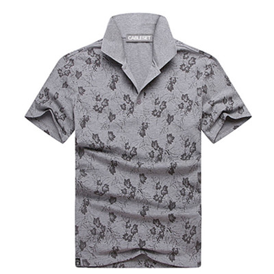 清仓价！cableset索定男式休闲纯棉T恤13503