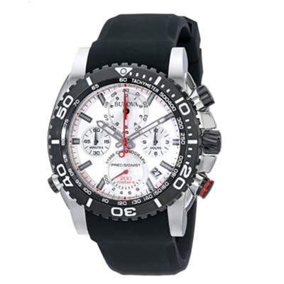 视觉杰作！宝路华 Bulova 98B210 四眼防水石英男表