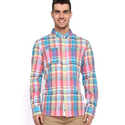 Z秒杀！IZOD男式长袖休闲衬衫1113221151