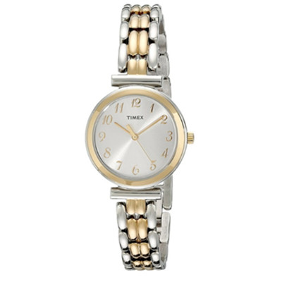 银金时尚！天美时 Timex T2P2019J 女款石英手表