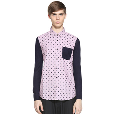 波点款！Trendiano男式波点长袖衬衫3133010310120