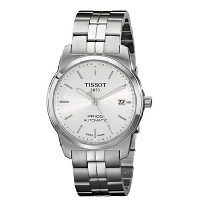 再降好价！Tissot 天梭 PR100系列瑞士自动机械男表