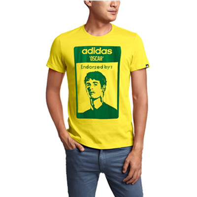 特码好价！阿迪达斯男式OSCAR球员针织短袖T桖S21486