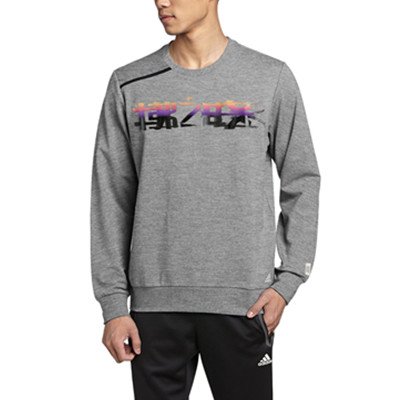 秋季单品！adidas阿迪达斯WJ GRAPHICS SWT男式套衫