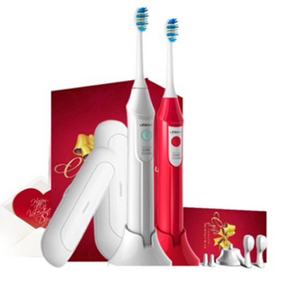 近期好价！Lebond力博得Only U声波电动牙刷礼盒(2支装)