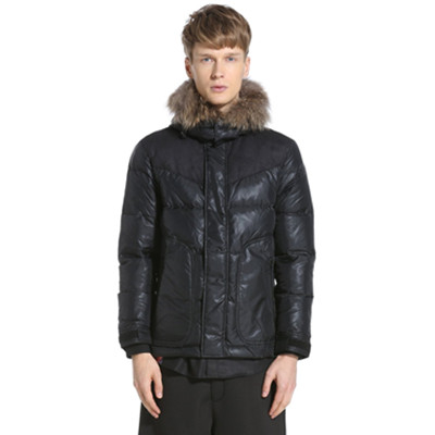 防风保暖！Trendiano男式羽绒服外套3124333330090