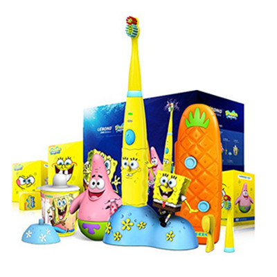 历史好价！Lebond 力博得 海绵宝宝系列电动牙刷套装(充电款)