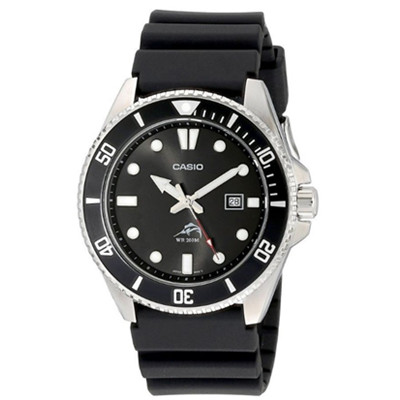 可潜水！卡西欧 Casio MDV106-1A 男款石英手表