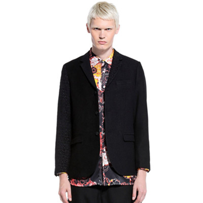 型男必备！Trendiano男式毛呢大衣3124341220090