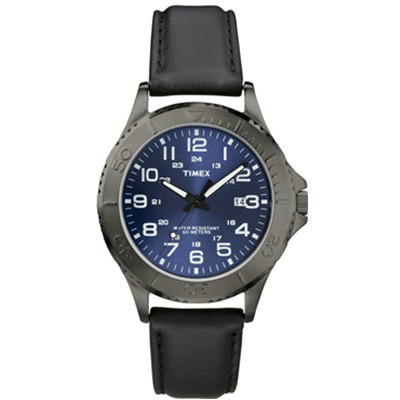 复古风！TIMEX天美时城市风格系列石英手表T2P392