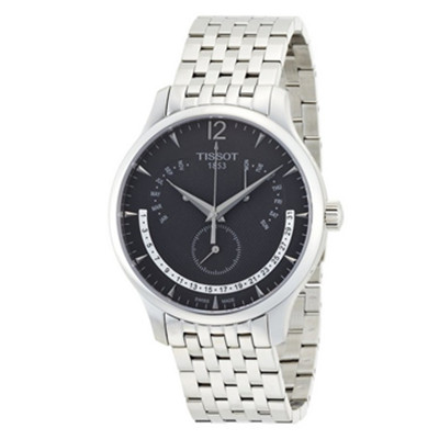 双飞返！天梭Tissot T063.637.11.067.00 俊雅系列石英男表