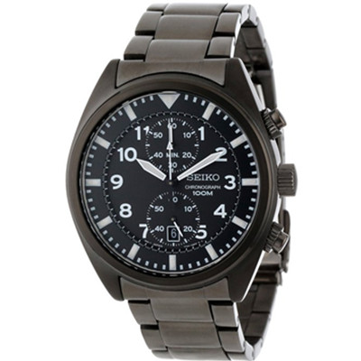 再降！Seiko 精工 男士SNN233 不锈钢手表