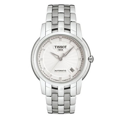 儒雅！天梭Tissot T97.1.483.31 宝环系列自动机械男表
