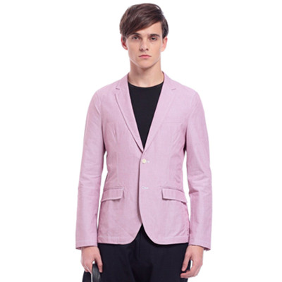 小清新！Trendiano男式长袖西装外套3121044200120