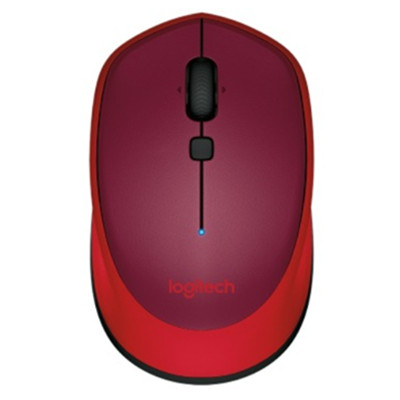 赠鼠标垫！罗技（Logitech）蓝牙鼠标M336 红色