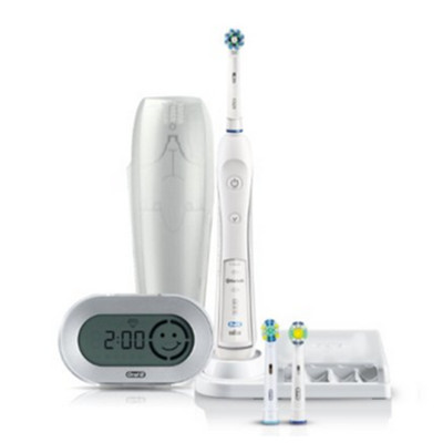 赠四个刷头！Oral-B欧乐B 6000 蓝牙版3D智能电动牙刷