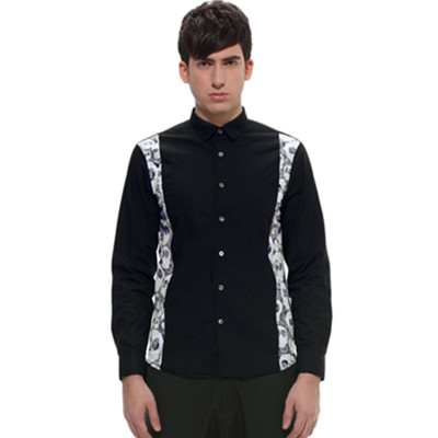 型男必备！Trendiano男式长袖纯棉衬衫3121010590090