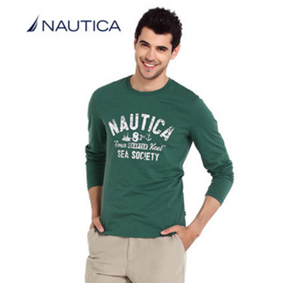 双11预售！NAUTICA诺帝卡长袖T恤V53100