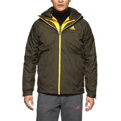 尺码齐全！阿迪达斯茄克系列羽绒茄克D-D60 3IN1MULTI