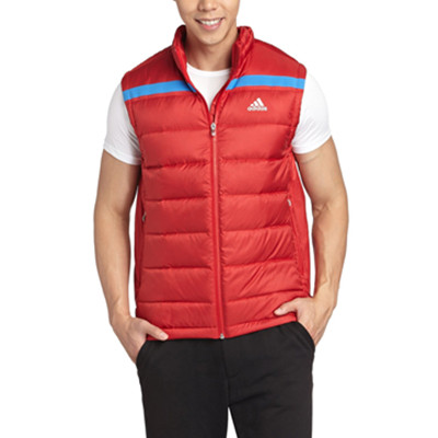 新低！Adidas阿迪达斯PL GOOSE VEST男式鹅绒背心