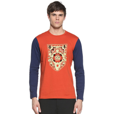 学院风！Trendiano圆领长袖T恤3134020270140