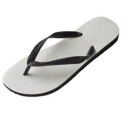 双11预售！Havaianas黑白拼色人字拖鞋