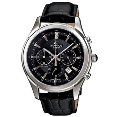 复古范儿！卡西欧EDIFICE男士石英手表EFR-517L-1AVDR