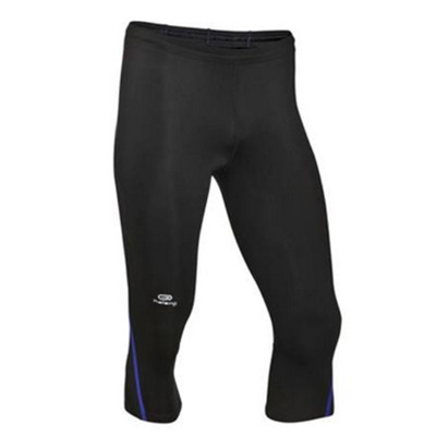 紧身剪裁！迪卡侬 KALENJI 紧身跑步七分裤