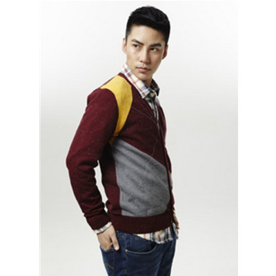 休闲百搭！IZOD男式毛衣开衫 1113331005400