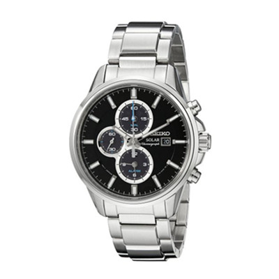 再降！Seiko 精工 SSC267 男士模拟显示石英手表