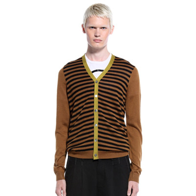 秋季单品！Trendiano男式V领针织开衫3123031480820