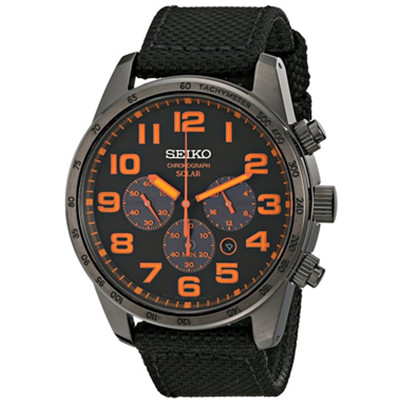 节能环保！ Seiko SSC233 Sport 精工男士光动能运动手表