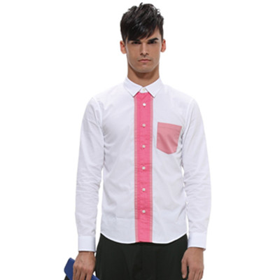 帅气！Trendiano男式潮长袖衬衫3121011870000