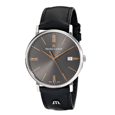 金针！艾美Maurice Lacroix EL1087-SS001 石英男表