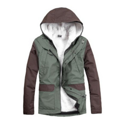 保暖舒适！希维途 男式 三合一羊羔绒内胆冲锋衣 12932