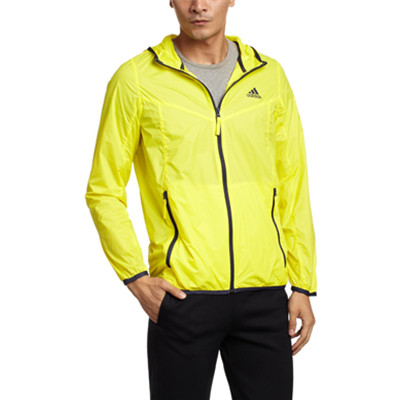 特码福利！Adidas阿迪达斯男式户外梭织超轻防风茄克AH66