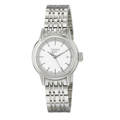 卡森系列！天梭Tissot TIST0852101101100 女士石英手表