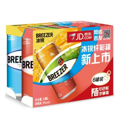 历史新低！百加得 冰锐 鸡尾酒 朗姆预调酒310ml*6*7