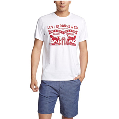 清仓价！Levi's李维斯S/S knits男式短袖T恤17783-0106