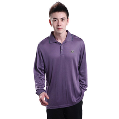 好价！Mizuno美津浓男式高尔夫长袖翻领T恤Z35EH151