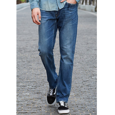 双11预售！Lee中腰小直脚牛仔长裤L12726Z021HV