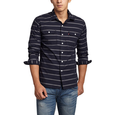 全网好价！李维斯L/S Wovens男式长袖休闲衬衫19587-0002