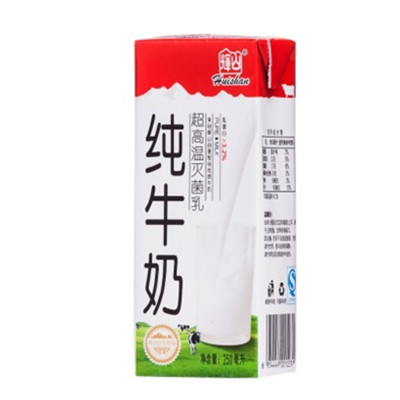超低价格！辉山（huishan）超高温灭菌纯牛奶250ml*12礼盒装