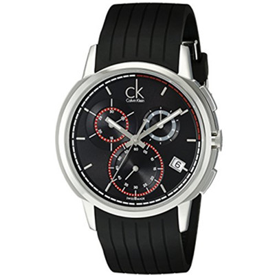 再降！Calvin Klein男式K1V27704 Drive不锈钢手表